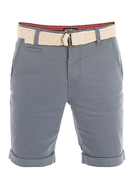 riverso Kurze Hosen Herren Sommer Chino Shorts mit Gürtel Regular Fit RIVHe günstig online kaufen