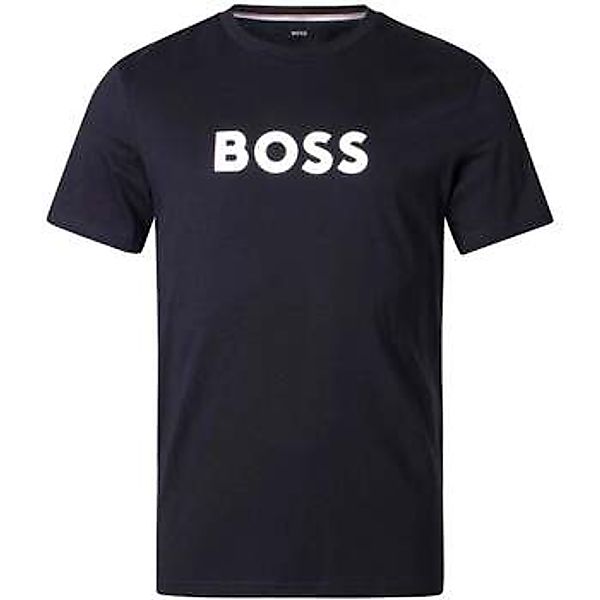 BOSS  T-Shirt Contrast Logo RN T-Shirt Black günstig online kaufen