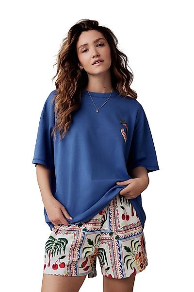 Next Pyjama Kurzarm-Schlafanzug aus 100 % Baumwolle günstig online kaufen