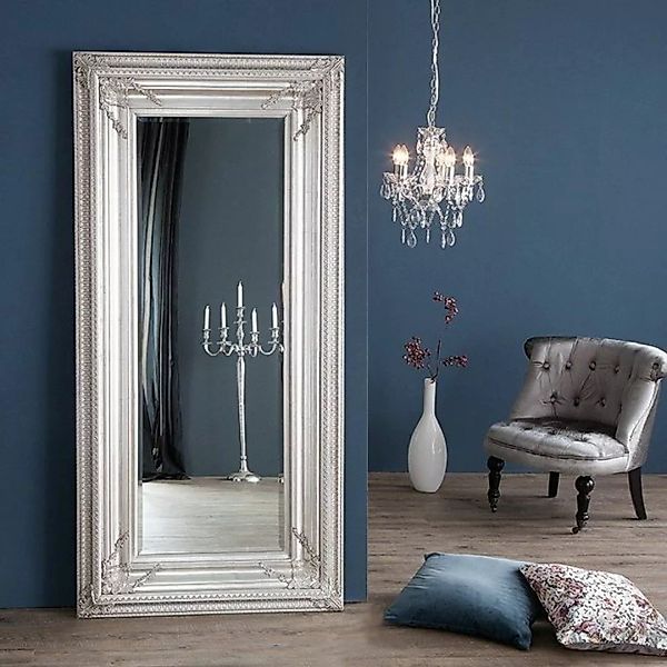 XXL Romantischer Wandspiegel VERONIQUE Silber Antik in Renaissance-Design 1 günstig online kaufen
