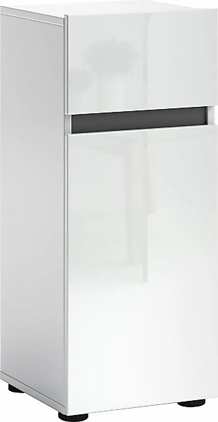 INOSIGN Stauraumschrank "MISTER, Bad-Schrank, Breite 34 cm, 1 Tür, 1 Schubl günstig online kaufen