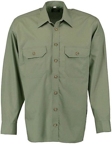 orbis Outdoorhemd Jagdhemd Oliv/grün Outdoorhemd mit 2 Brusttaschen von Oef günstig online kaufen