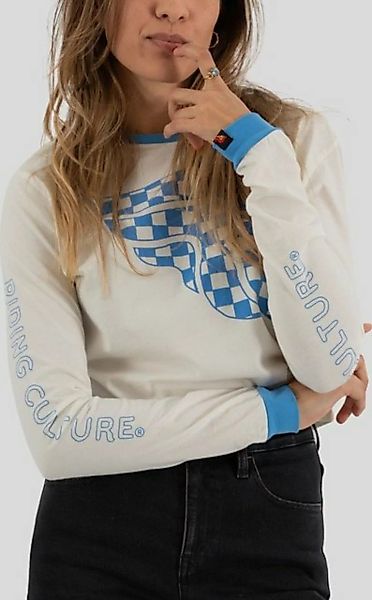 Riding Culture T-Shirt Checkerboard Crop Top günstig online kaufen