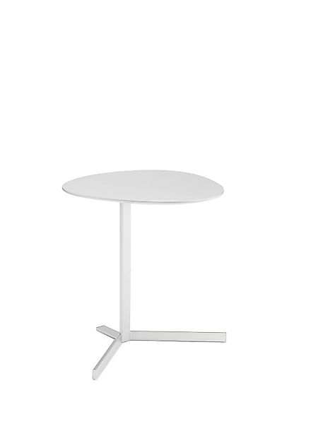 Birdy Kiesel Beistelltisch oval kristallweis H: 45cm günstig online kaufen