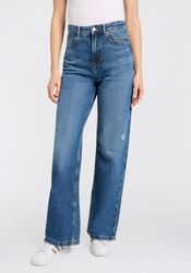 BOSS ORANGE Weite Jeans "Marlene High Rise Premium Damenmode" mit hohem Bun günstig online kaufen