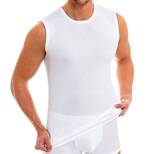 HERMKO Unterhemd 16040 Herren Sporthemd Rundhals-Ausschnitt günstig online kaufen