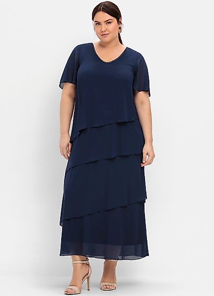 Sheego Spitzenkleid "Spitzenkleid" günstig online kaufen