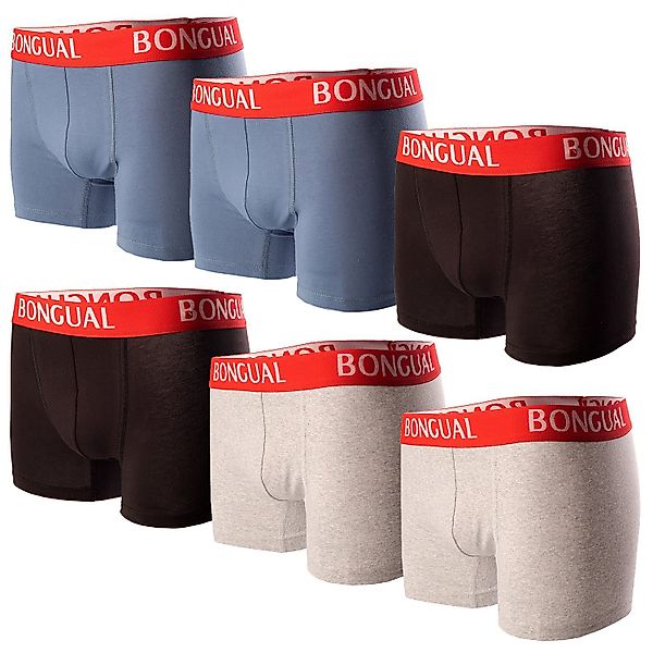 Bongual Boxershorts (6er-Pack) Retroshorts mit kontrastfarbenem günstig online kaufen