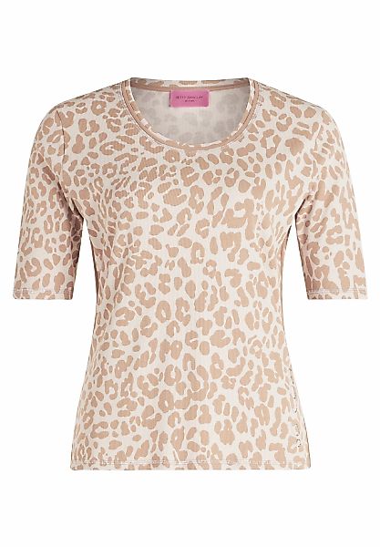 Betty Barclay Kurzarmshirt "Betty Barclay Damen Basic Shirt mit Rippenstruk günstig online kaufen
