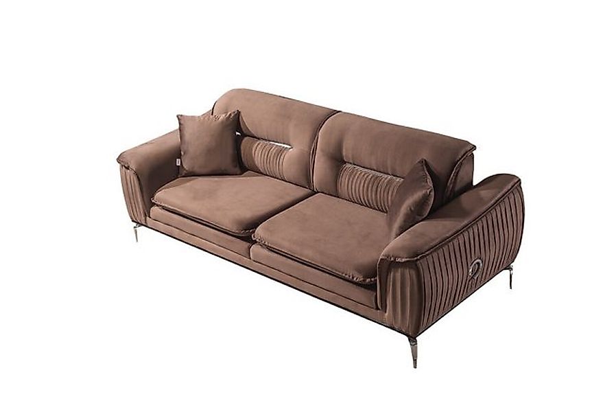 Villa Möbel Sofa Bologna, 1 Stk. 3-Sitzer, mit Relax-/Bettfunktion durch um günstig online kaufen