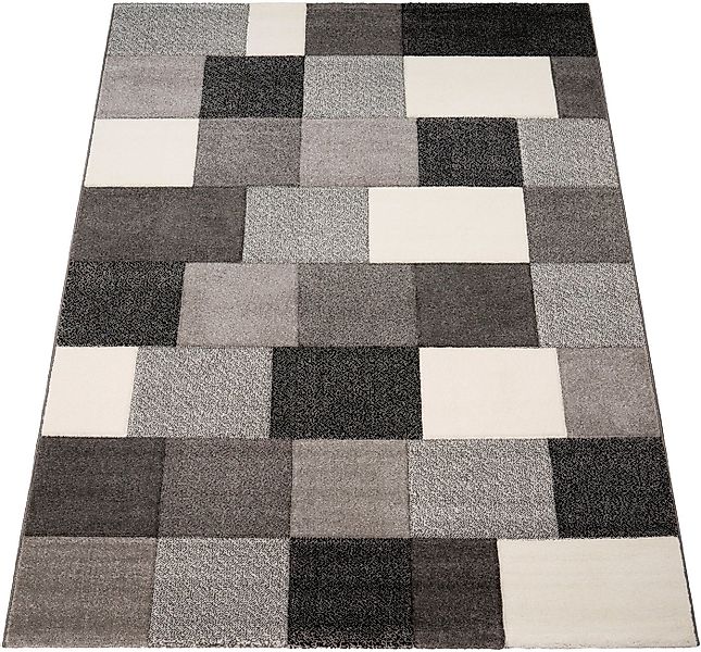 Paco Home Teppich Brilliance 656, rechteckig, Höhe: 17 mm, Kurzflor, modern günstig online kaufen