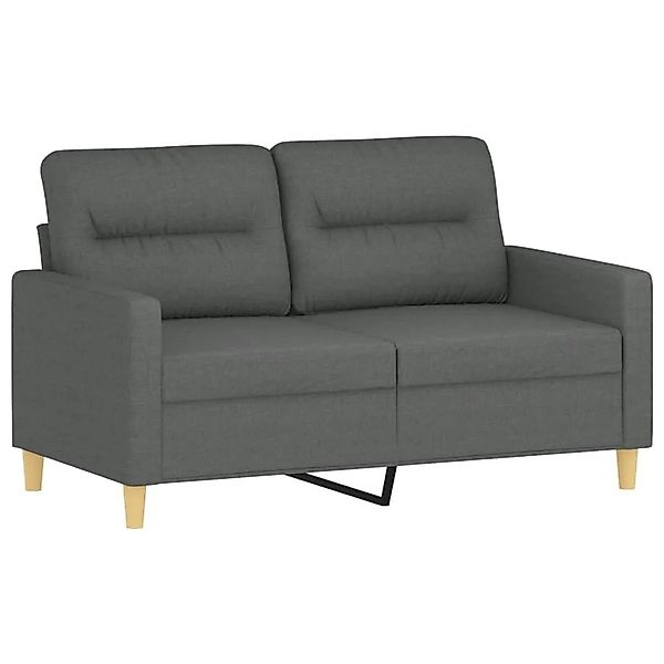 vidaXL 2-Sitzer-Sofa Dunkelgrau 120 cm Stoff 359228 günstig online kaufen