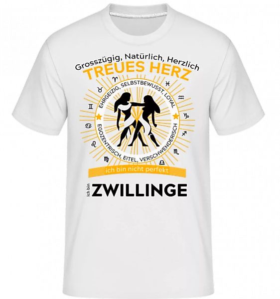 Sternzeichen Zwillinge · Shirtinator Männer T-Shirt günstig online kaufen