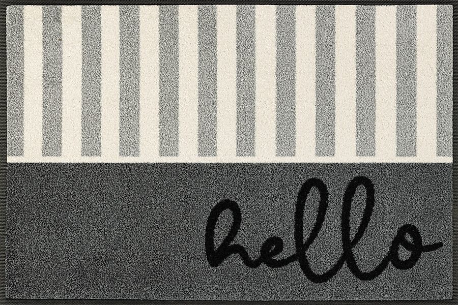 wash+dry by Kleen-Tex Fußmatte Hello Stripes, günstig online kaufen