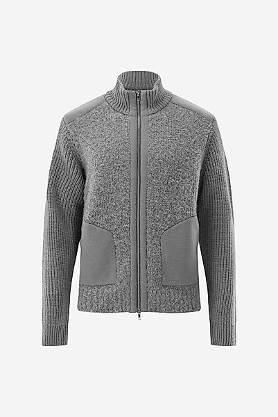 Strickjacke mit Teddy Struktur günstig online kaufen