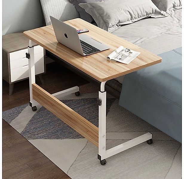 Kaufexpress GmbH Laptoptisch Höhenverstellbarer Tisch mit Rollen – 80×40 cm günstig online kaufen