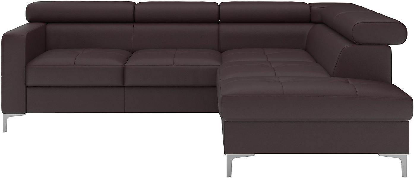 COTTA Ecksofa Sammy L-Form, mit Kopfteilverstellung, günstig online kaufen