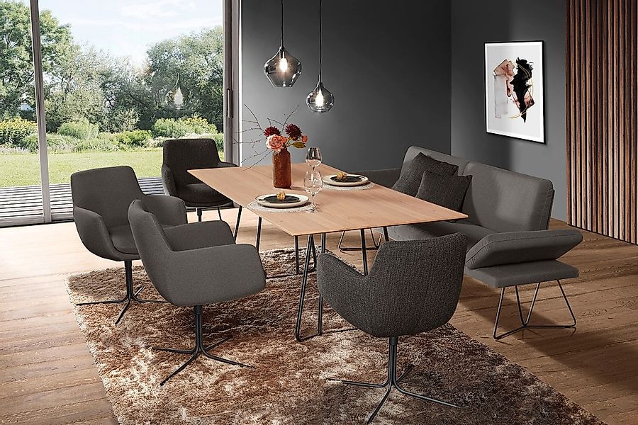 K+W Komfort & Wohnen Polsterbank "Pego" Seitenteilverstellung, wahlweise in günstig online kaufen