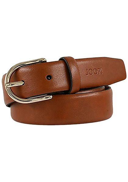 JOOP! Ledergürtel abgerundete Dornschließe, Breite 3 cm günstig online kaufen