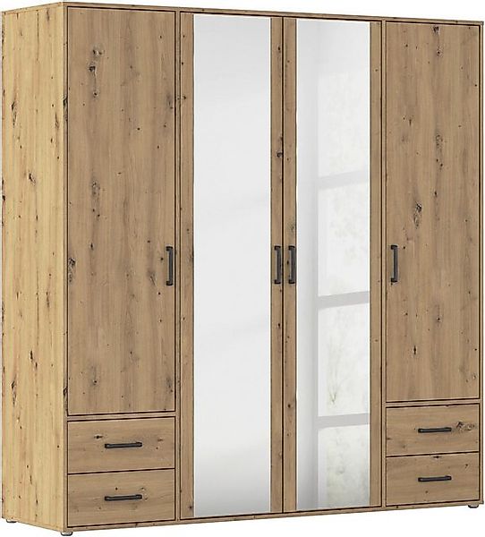 rauch Drehtürenschrank Kleiderschrank Schrank Garderobe Wäscheschrank VOYAG günstig online kaufen