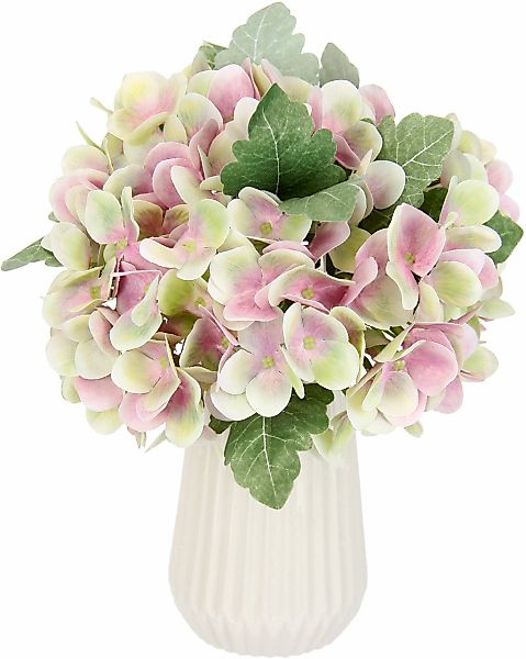 I.GE.A. Kunstblume "Künstlicher Blumenstrauß Bouquet Hochzeitsdeko Tischdek günstig online kaufen