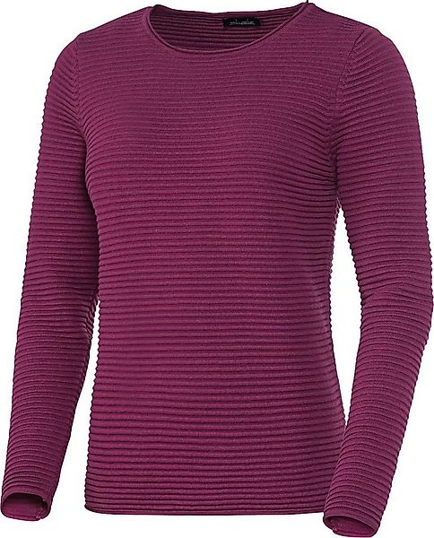 Emilia Parker Strickpullover mit Relief-Struktur und aus reiner Baumwolle günstig online kaufen