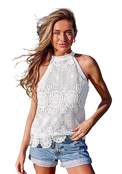 Cupshe Tanktop Ärmelloses Spitzen Top mit günstig online kaufen