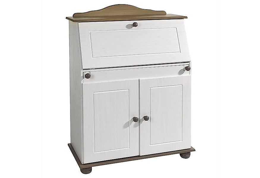 IDIMEX Sekretär DAVID, Schreibtisch im Landhausstil aus Massivholz mit Stau günstig online kaufen