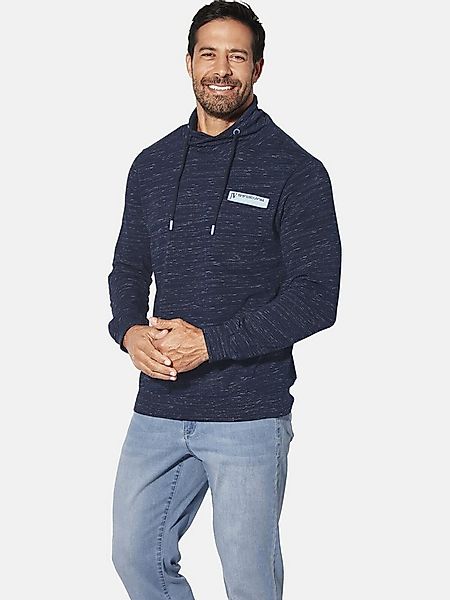 Jan Vanderstorm Sweatshirt KERVIK mit weitem Kragen günstig online kaufen