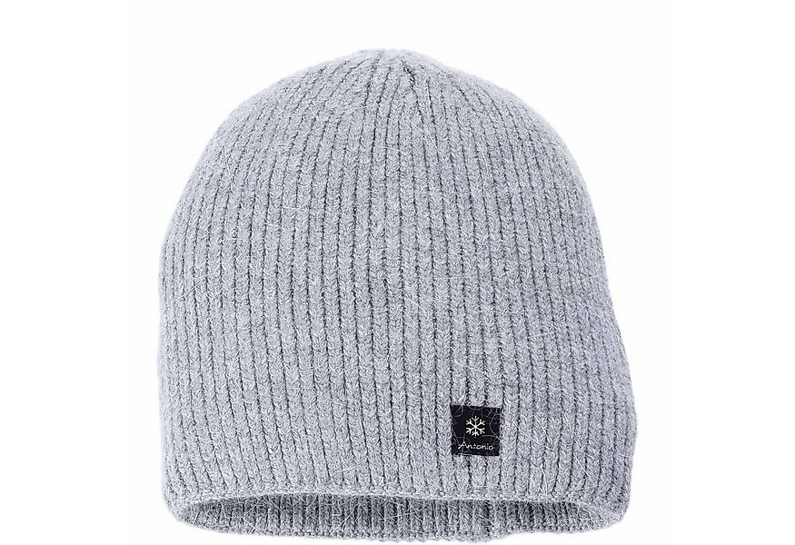 Antonio Strickmütze Antonio Winter Lady Hat Secret Glitter Beanie grau (1-S günstig online kaufen
