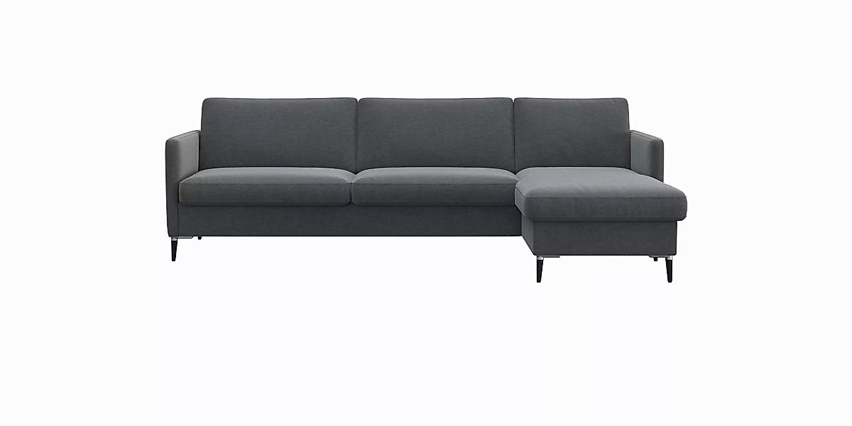 FLEXLUX Ecksofa "Fiore, super Sitzkomfort durch Kaltschaum im Sitz, L-Form" günstig online kaufen