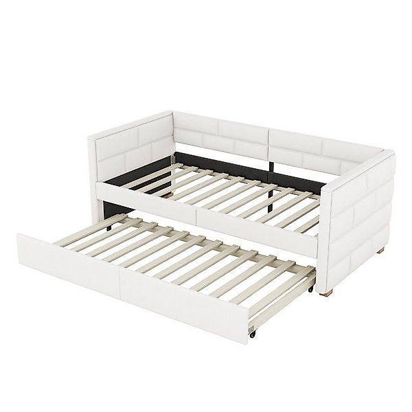 Gotagee Schlafsofa Sofabett 90x200 cm mit ausziehbarem Polsterbett Einzelbe günstig online kaufen