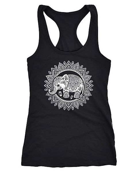 Neverless Tanktop Damen Tank-Top Elefant Mandala Boho Bohamian Ethno Tribal günstig online kaufen