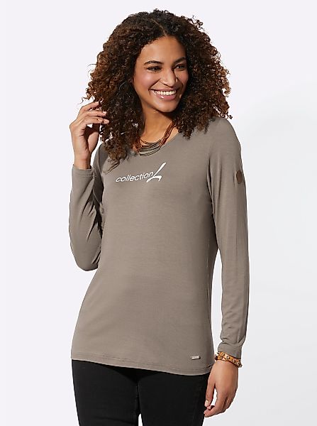 Inspirationen Print-Shirt "Langarm-Shirt", 1 Stk. günstig online kaufen