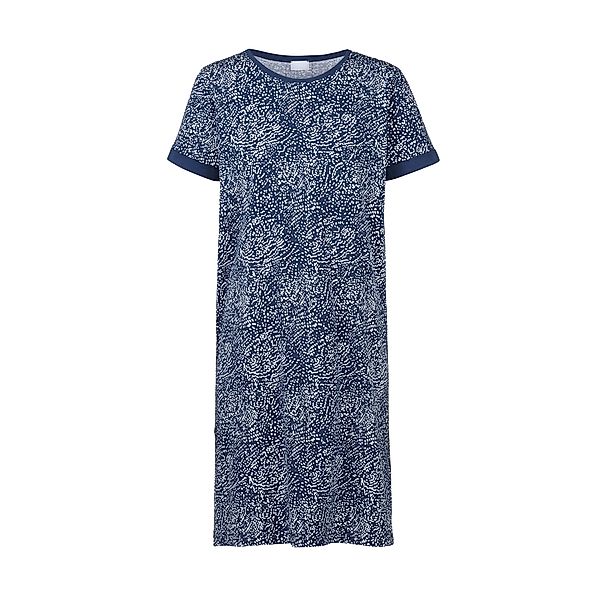 Damen Nachthemd Blau Gepunktet Aus Fsc-modal "Kayla" günstig online kaufen