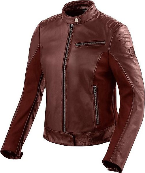 Revit Motorradjacke Clare Damen Motorrad Lederjacke herausnehmbares Innenfu günstig online kaufen