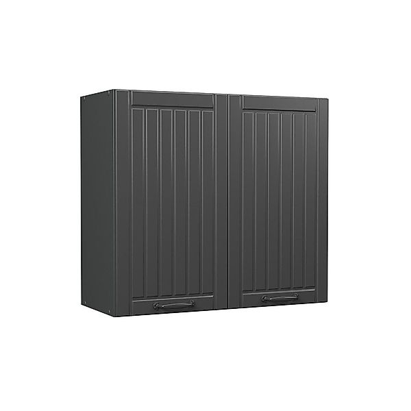 Vicco Glashängeschrank Fame-Line, Dunkelgrau/Anthrazit, 80 cm günstig online kaufen