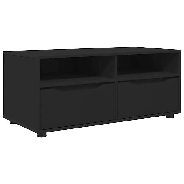 vidaXL TV-Schränk Schwarz 100 x 48 x 43 cm Holzwerkstoff 888928 günstig online kaufen