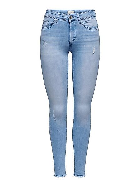 ONLY Skinny-fit-Jeans Damen Jeans Hose ONLBLUSH MID SK AK R REA4347 günstig online kaufen