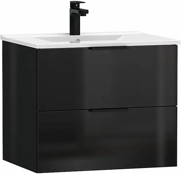welltime Waschtisch »Athen Badezimmerschrank mit Softclose Funktion WC Bad günstig online kaufen