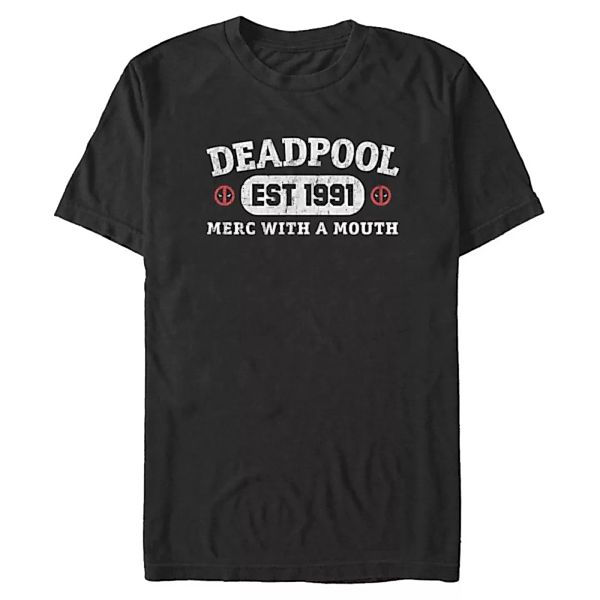 Marvel - Deadpool - Deadpool Athletic Merc - Männer T-Shirt günstig online kaufen