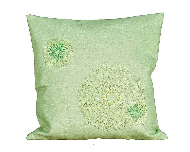 Tischläufer SAISON Pusteblume Lindgrün 40x40 Kissenbezug günstig online kaufen
