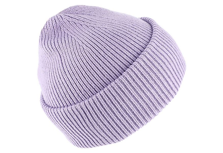 Fiebig Strickmütze Rippstrickmütze mit Umschlag günstig online kaufen