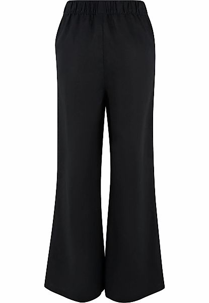 URBAN CLASSICS Stoffhose "Urban Classics Damen Ladies Linen Mixed Wide Pant günstig online kaufen