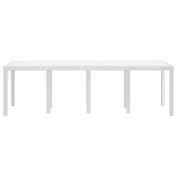 vidaXL Gartentisch Gartentisch Weiß 250 x günstig online kaufen