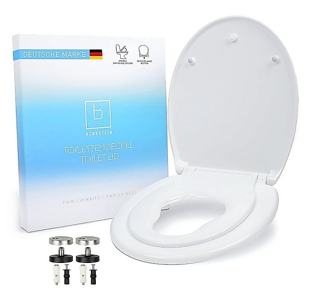 Benkstein Kinder-WC-Sitz Toilettensitz für Kinder mit Absenkautomatik, Toil günstig online kaufen