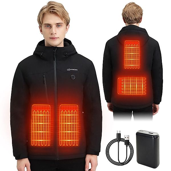 Mincoo Funktionsjacke Beheizbare Jacke für Herren günstig online kaufen