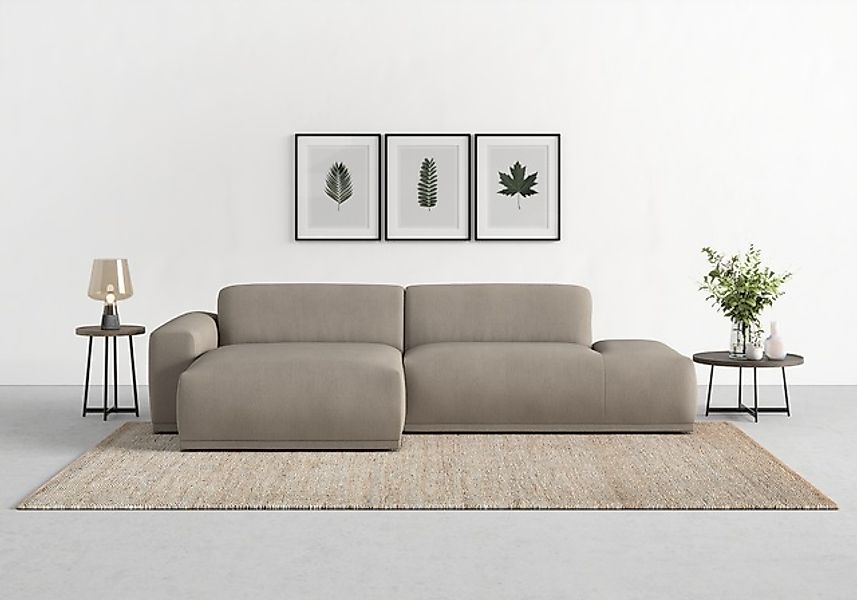 TRENDMANUFAKTUR Ecksofa »Braga, mit hochwertigem Kaltschaum, L-Form, in Cor günstig online kaufen