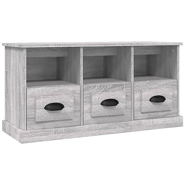 Vidaxl Tv-schrank Grau Sonoma 100x35x50 Cm Holzwerkstoff günstig online kaufen