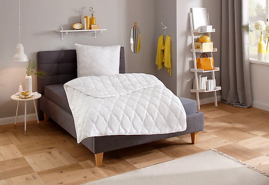 my home Microfaserbettdecke »Mondschein, Bettdecke 135x200 cm, 155x220 cm, günstig online kaufen